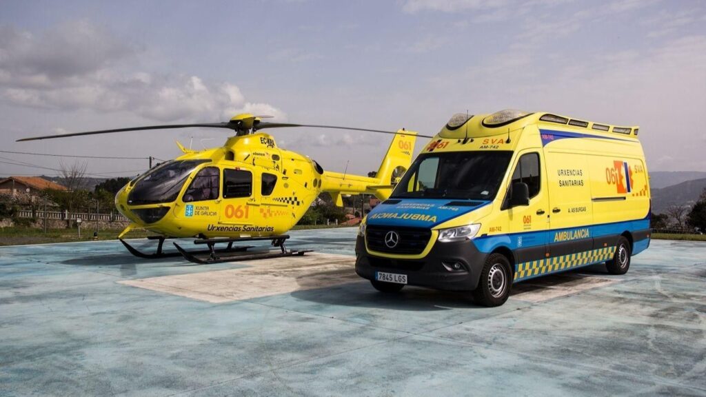 Un herido tras caer desde un galpón a varios metros de altura en Toén: el helicóptero no pudo aterrizar