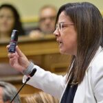 Archivado el expediente sancionador a la ourensana Ana Vázquez por exhibir gas pimienta, al disolverse las Cortes