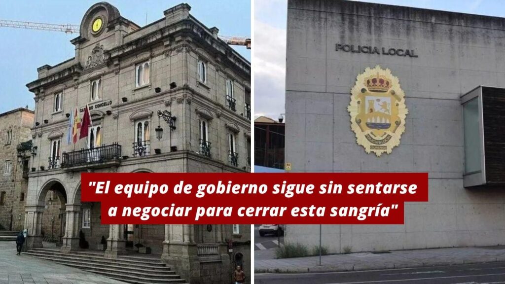 Los policías locales de Ourense mantienen su pulso con Jácome con la San Martiño de por medio: "Nos vemos obligados a denunciar"