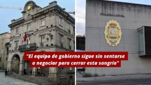 Los policías locales de Ourense mantienen su pulso con Jácome con la San Martiño de por medio: "Nos vemos obligados a denunciar"