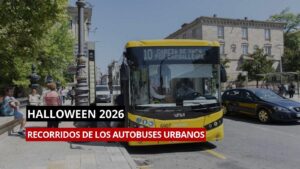 Los autobuses urbanos de Ourense en Halloween 2026: así son los recorridos modificados