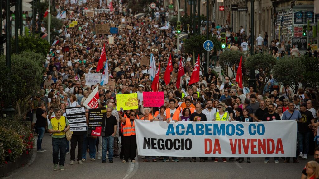 Ourense se suma este viernes a las movilizaciones de Alianza pola Vivenda ante la Subdelegación del Gobierno