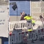 Una psicóloga de Ourense emociona en las redes con un gesto hacia unos obreros: “Admiro lo que hacéis. Vuestro trabajo es muy importante”