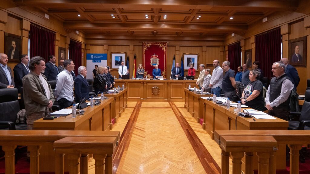 La Diputación de Ourense aprueba 6,3 millones para 184 actuaciones en los municipios de la provincia