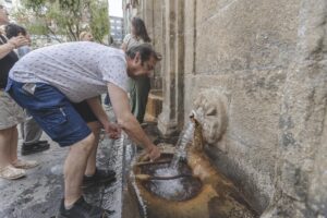 La ciencia descubre en el agua de As Burgas enzimas que pueden mejorar la leche